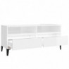 TV-Schrank Hochglanz-Weiß 100x34,5x44,5 cm Holzwerkstoff