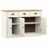 Sideboard mit Schubladen VIGO 113x40x75 cm Massivholz Kiefer