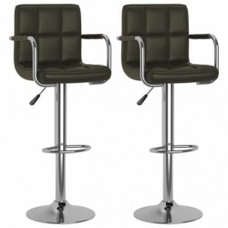 Barhocker 2 Stk. Braun...