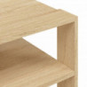 Couchtisch Sonoma-Eiche 59,5x59,5x40 cm Holzwerkstoff
