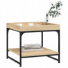 Couchtisch Sonoma-Eiche 49,5x49,5x45 cm Holzwerkstoff