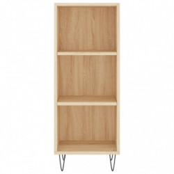 Sideboard Sonoma-Eiche 34,5x32,5x90 cm Holzwerkstoff