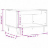 Couchtisch Sonoma-Eiche 60x50x40 cm Holzwerkstoff