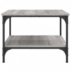 Couchtisch Grau Sonoma 55x55x40 cm Holzwerkstoff