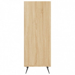 Regalschrank Sonoma-Eiche 34,5x32,5x90 cm Holzwerkstoff