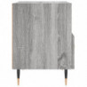 Nachttisch Grau Sonoma 40x35x47,5 cm Holzwerkstoff