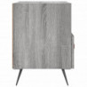 Nachttisch Grau Sonoma 40x35x47,5 cm Holzwerkstoff