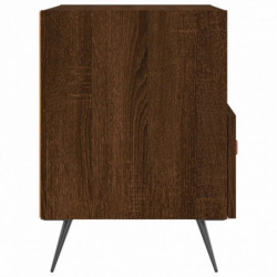 Nachttisch Braune Eiche 40x35x47,5 cm Holzwerkstoff