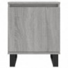 Nachttisch Grau Sonoma 40x30x50 cm Holzwerkstoff
