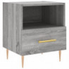 Nachttisch Grau Sonoma 40x35x47,5 cm Holzwerkstoff