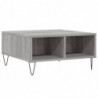 Couchtisch Grau Sonoma 60x60x30 cm Holzwerkstoff