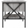 Nachttisch Grau Sonoma-Eiche 40x42x45 cm Holzwerkstoff