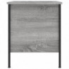 Nachttisch Grau Sonoma-Eiche 40x42x50 cm Holzwerkstoff