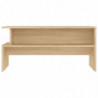 Couchtisch Sonoma-Eiche 90x55x42,5 cm Holzwerkstoff