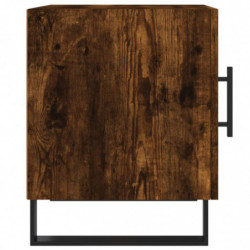 Nachttisch Räuchereiche 40x40x50 cm Holzwerkstoff