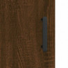 Nachttisch Braun Eichen-Optik 40x40x50 cm Holzwerkstoff