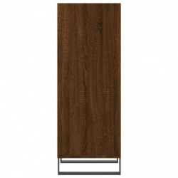 Sideboard Braun Eichen-Optik 34,5x32,5x90 cm Holzwerkstoff