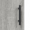 Nachttisch Grau Sonoma 40x40x50 cm Holzwerkstoff
