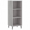 Sideboard Grau Sonoma 34,5x32,5x90 cm Holzwerkstoff