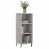 Sideboard Grau Sonoma 34,5x32,5x90 cm Holzwerkstoff