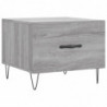 Couchtisch Grau Sonoma 50x50x40 cm Holzwerkstoff