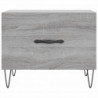 Couchtisch Grau Sonoma 50x50x40 cm Holzwerkstoff