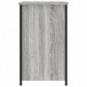 Nachttisch Grau Sonoma 40x36x60 cm Holzwerkstoff