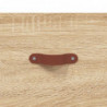 Couchtisch Sonoma-Eiche 50x50x40 cm Holzwerkstoff
