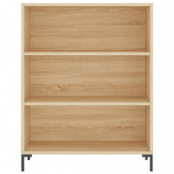 Bücherregal Sonoma-Eiche 69,5x32,5x90 cm Holzwerkstoff