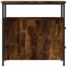 Nachttisch Räuchereiche 30x60x60 cm Holzwerkstoff