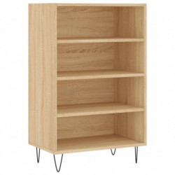 Highboard Sonoma-Eiche 57x35x90 cm Holzwerkstoff