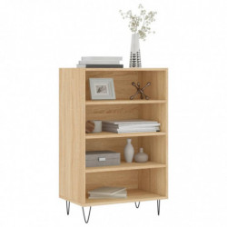 Highboard Sonoma-Eiche 57x35x90 cm Holzwerkstoff