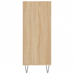 Highboard Sonoma-Eiche 57x35x90 cm Holzwerkstoff