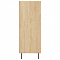 Regalschrank Sonoma-Eiche 69,5x32,5x90 cm Holzwerkstoff