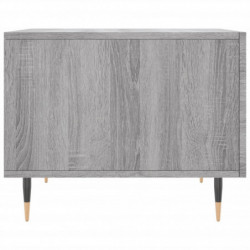 Couchtisch Grau Sonoma 50x50x40 cm Holzwerkstoff