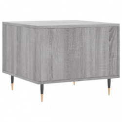 Couchtisch Grau Sonoma 50x50x40 cm Holzwerkstoff