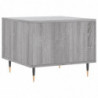 Couchtisch Grau Sonoma 50x50x40 cm Holzwerkstoff