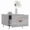 Couchtisch Grau Sonoma 50x50x40 cm Holzwerkstoff