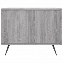 Couchtisch Grau Sonoma 50x50x40 cm Holzwerkstoff