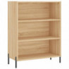 Regalschrank Sonoma-Eiche 69,5x32,5x90 cm Holzwerkstoff