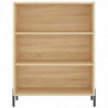 Regalschrank Sonoma-Eiche 69,5x32,5x90 cm Holzwerkstoff