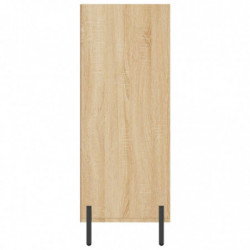 Regalschrank Sonoma-Eiche 69,5x32,5x90 cm Holzwerkstoff