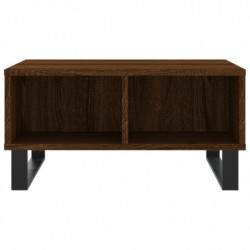 Couchtisch Braun Eichen-Optik 60x60x30 cm Holzwerkstoff