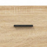 Couchtisch Sonoma-Eiche 50x50x40 cm Holzwerkstoff