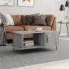 Couchtisch Grau Sonoma 90x50x40 cm Holzwerkstoff