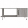 Couchtisch Grau Sonoma 90x50x40 cm Holzwerkstoff