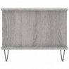 Couchtisch Grau Sonoma 90x50x40 cm Holzwerkstoff