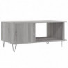 Couchtisch Grau Sonoma 90x50x40 cm Holzwerkstoff