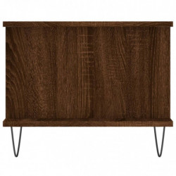 Couchtisch Braun Eichen-Optik 90x50x40 cm Holzwerkstoff