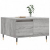 Couchtisch Grau Sonoma 55x55x36,5 cm Holzwerkstoff